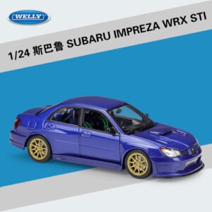 WELLY SUBARU IMPREZA WRX STI 1:24 Diecast Car Models Collection