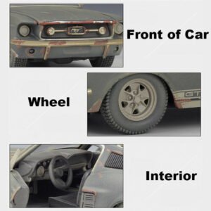 Maisto 1:24 Old 1967 Ford Mustang GT Diecast Model Toy Car New - 图片 5