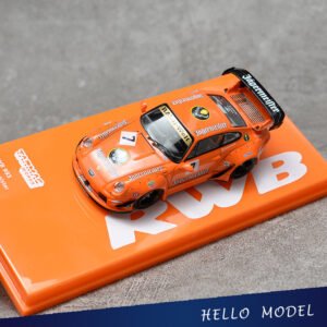 Tarmac Works TW 1:64 Porsche 993 Jagermeister #7 RAUH-Welt Begriff RWB Car Model - 图片 4