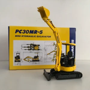 1/32 Alloy Metal Komatsu PC30MR-5 Hybrid Excavator Crawler Model