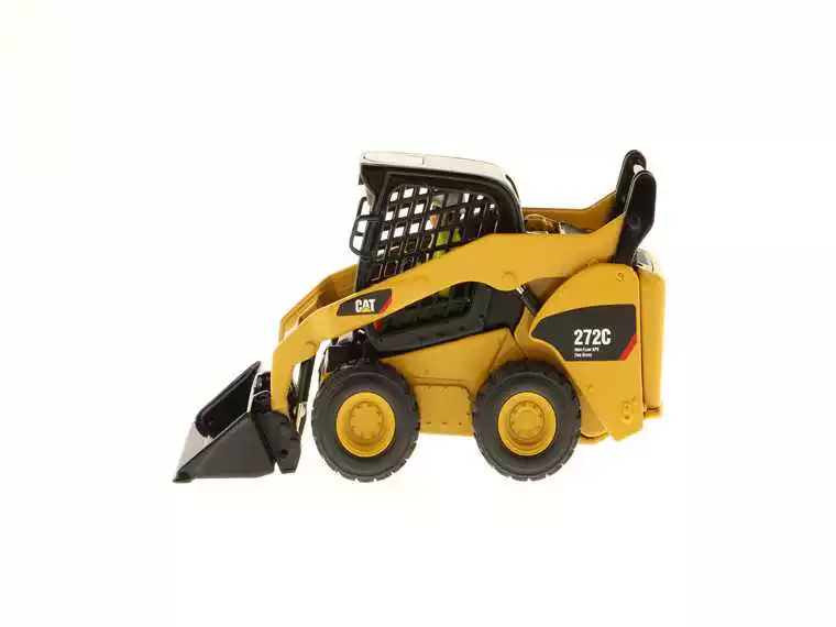 DM 1:32 CAT 272C Caterpillar Skid Steer Loader Alloy Forklift Engineer Vehicle Model 85167
