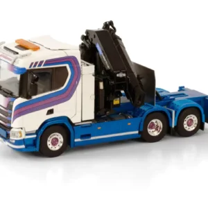 WSI1:50 SCANIA R CR20H 6X2 Scania Truck with Car Suspension Alloy Model 01-3210