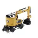 DM Caterpillar 1:87 CAT M323F Multifunctional Railway Wheel Excavator Model 85656 - 图片 3