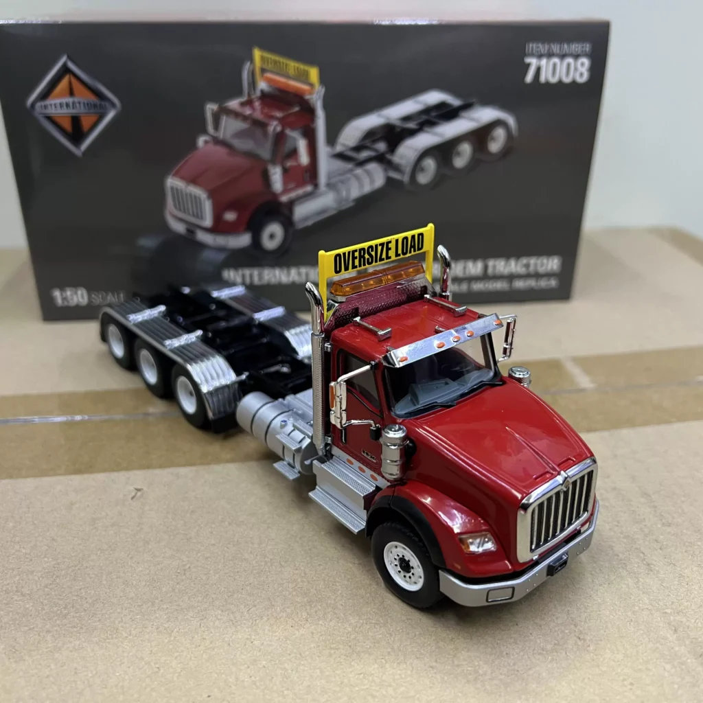 DM 1:50 INTERNATIONAL HX620 International Truck Tractor Triaxial American Edition Tow Truck Model 71008