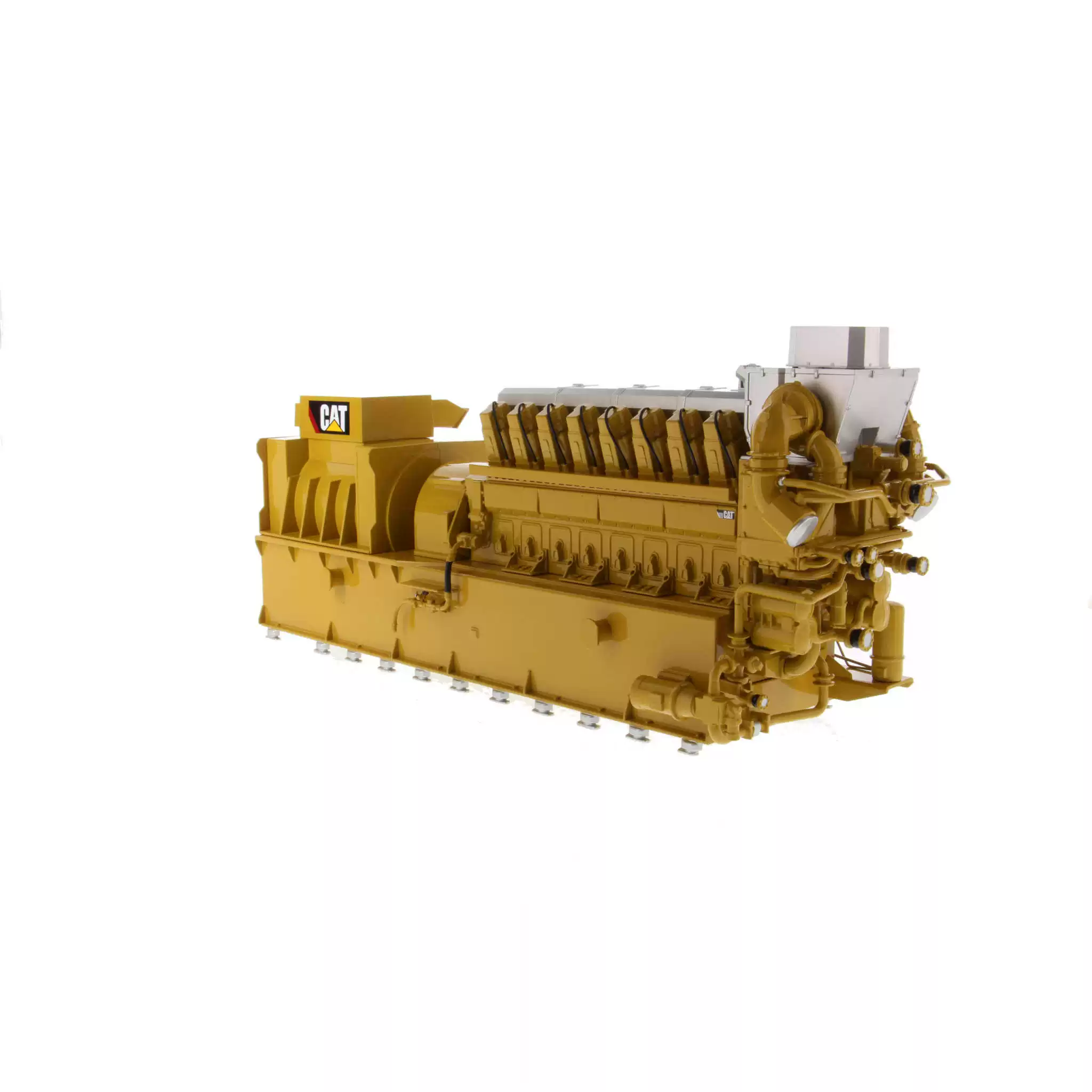 1:25 CAT CG260-16 Caterpillar Engine Generator Combination Engineering Vehicle Model 85287C - 图片 3