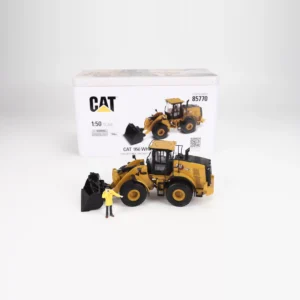 DM 1:50 CAT 950 Caterpillar Wheel Loader Alloy Construction Truck Forklift Model 85770