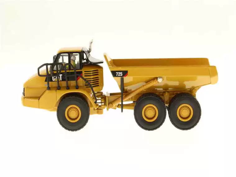 DM 1:50 Cat Caterpillar 725 Articulated truck model alloy model simulation engineering vehicle 85073