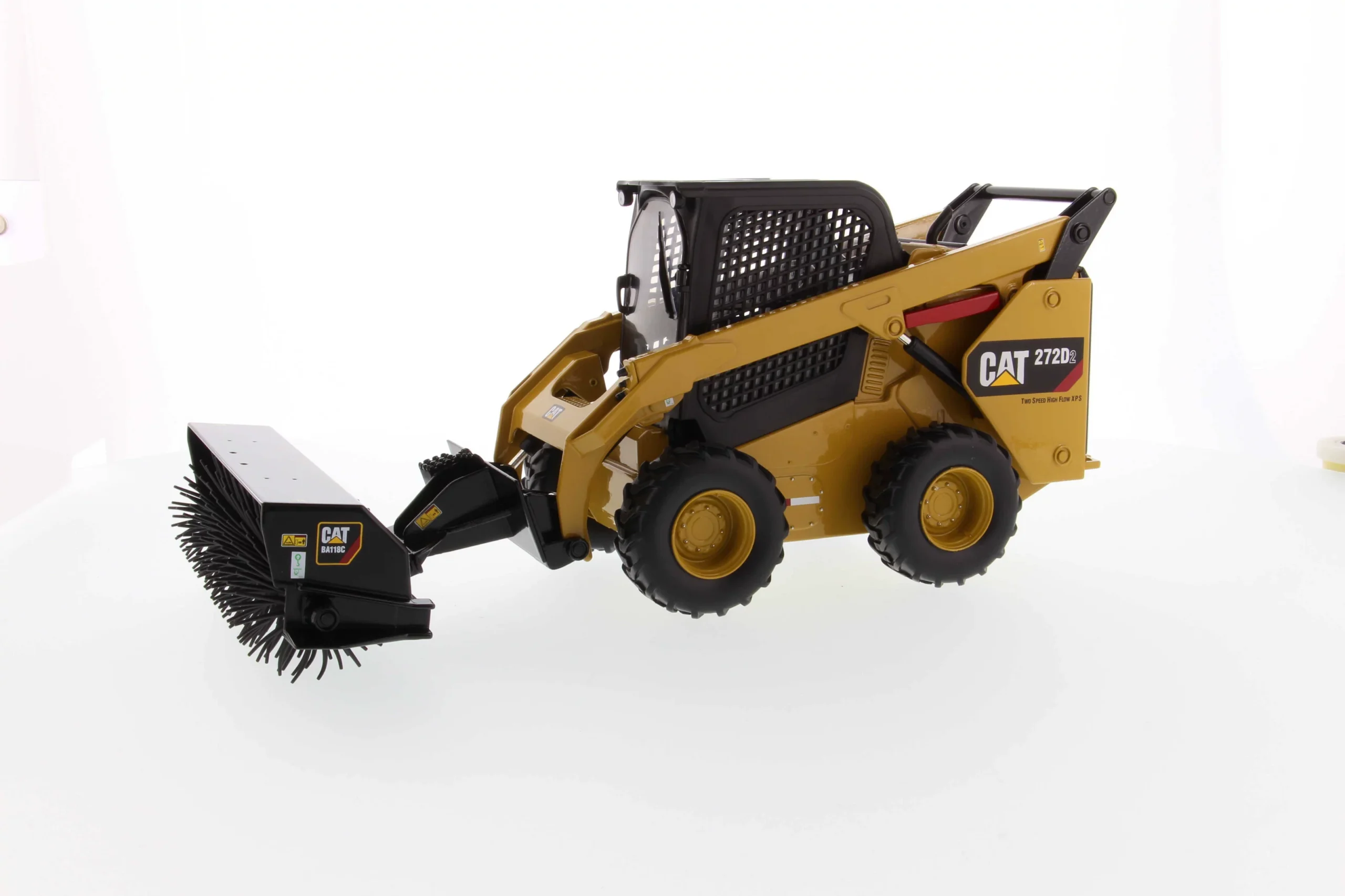DM 1:16 CAT 272D2 Caterpillar Skid Steer Loader Excavator Multifunctional Alloy Engineering Vehicle Model 85602 - 图片 1