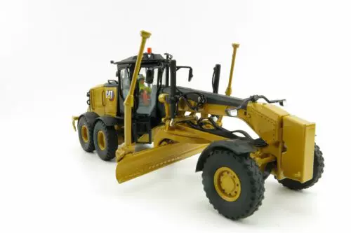 DM 1:50 CAT 150 Caterpillar self-propelled grader alloy construction vehicle bulldozer model 85667