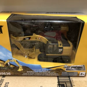 DM 1:64 CAT 320F L Caterpillar Excavator Broken Shear Clamp Engineering Vehicle Model 85636