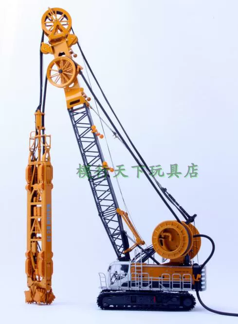 BYMO1:50Bauer Bao 'e MC96 Crane Double-wheel groove milling machine BC35 Continuous wall HDS-T Grab Bucket Model
