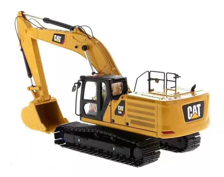 DM 1:50 CAT 336 Intelligent Excavator Model Engineering Vehicle Model Alloy Toy Model 85586