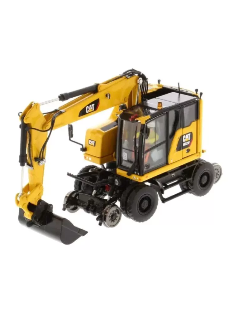 DM 1:50 CAT M323F Alloy Model for Caterpillar Multifunctional Railway Wheel Excavator 85661 - 图片 2