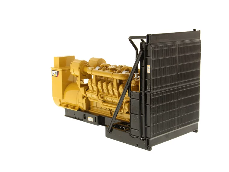 DM 1:25 CAT 3516B Caterpillar Engine Generator Alloy Engineering Vehicle Engine Model 85100
