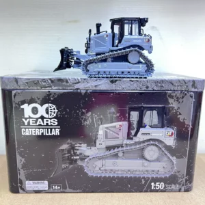 DM 1:50 CAT D6XE LGP Caterpillar bulldozer alloy model 100 Anniversary Limited Edition 85554BGC