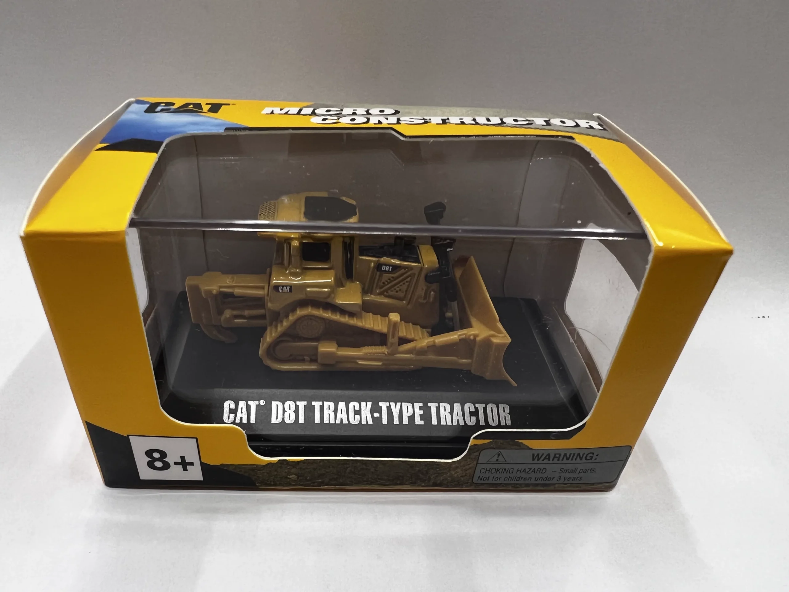 DM 1:100 CAT D8T XL Caterpillar Bulldozer Forklift Alloy Engineered Vehicle Model 85978DB - 图片 1
