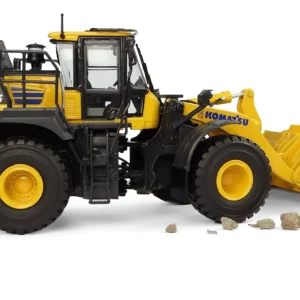 UH 1:50 Komatsu WA475-10 Small pine wheel loader engineering vehicle alloy forklift model 8146 - 图片 5