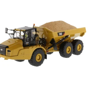 DM 1:50 CAT 745 Caterpillar Articulated Truck Alloy Engineered Mud Car Model 85528
