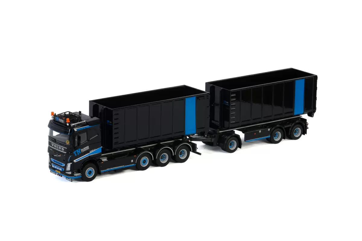 WSI 1??50 VOLVO FH 4 8X2 Volvo Truck Trailer with Trailer Alloy Model 01-2139 - 图片 1