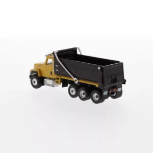 DM 1??87CAT CT681 Dump Truck Model Toy Alloy Model Engineering Vehicle Model 85514