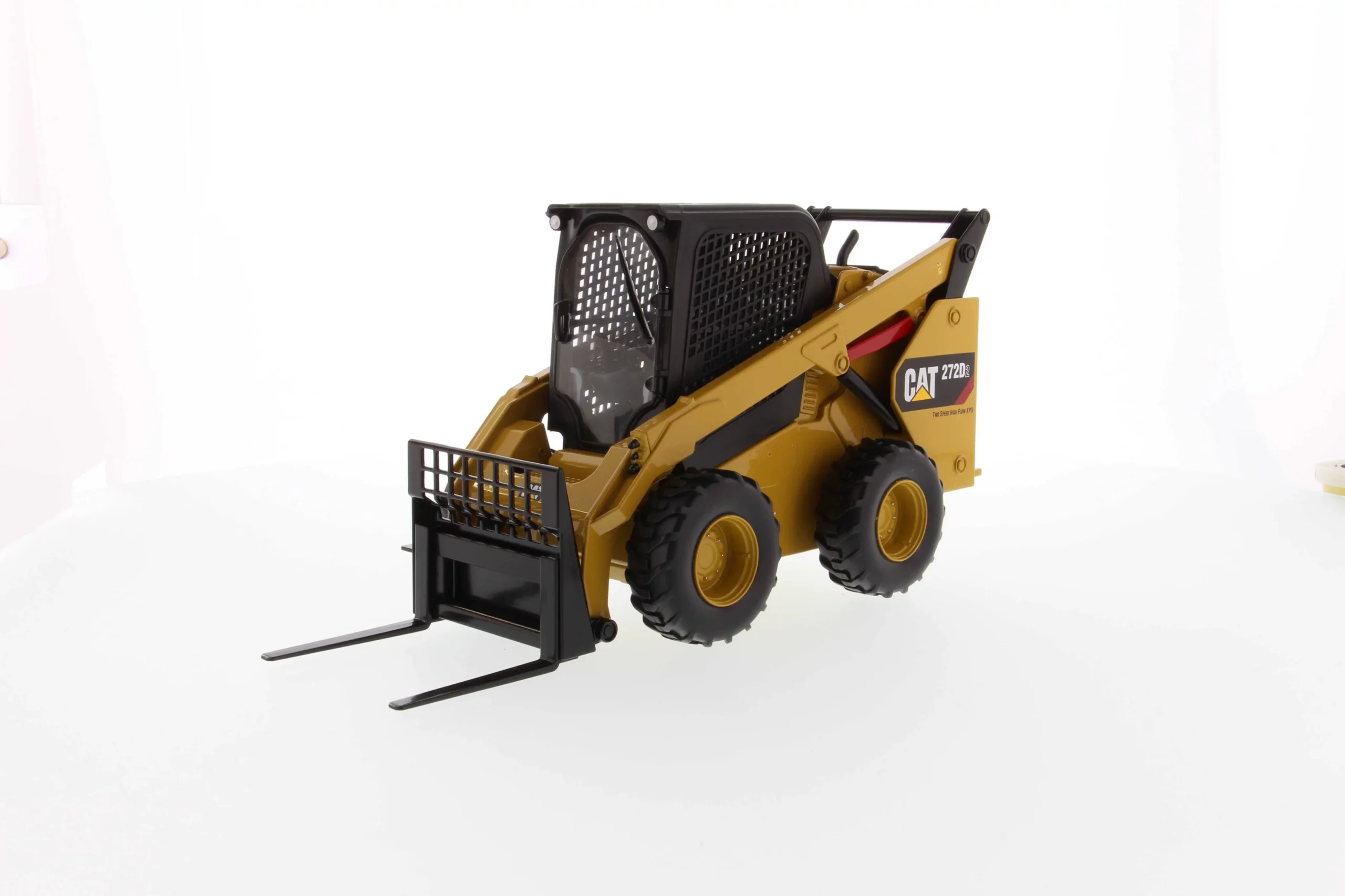 DM 1:16 CAT 272D2 Caterpillar Skid Steer Loader Excavator Multifunctional Alloy Engineering Vehicle Model 85602 - 图片 2