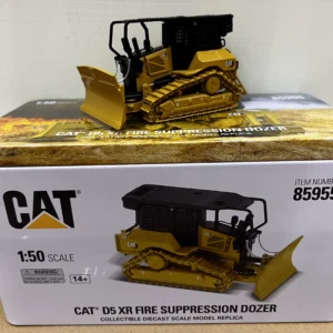 1:50CatD5 XR Fire Suppression Dozer Caterpillar Bulldozer Model Open Door Edition 85955