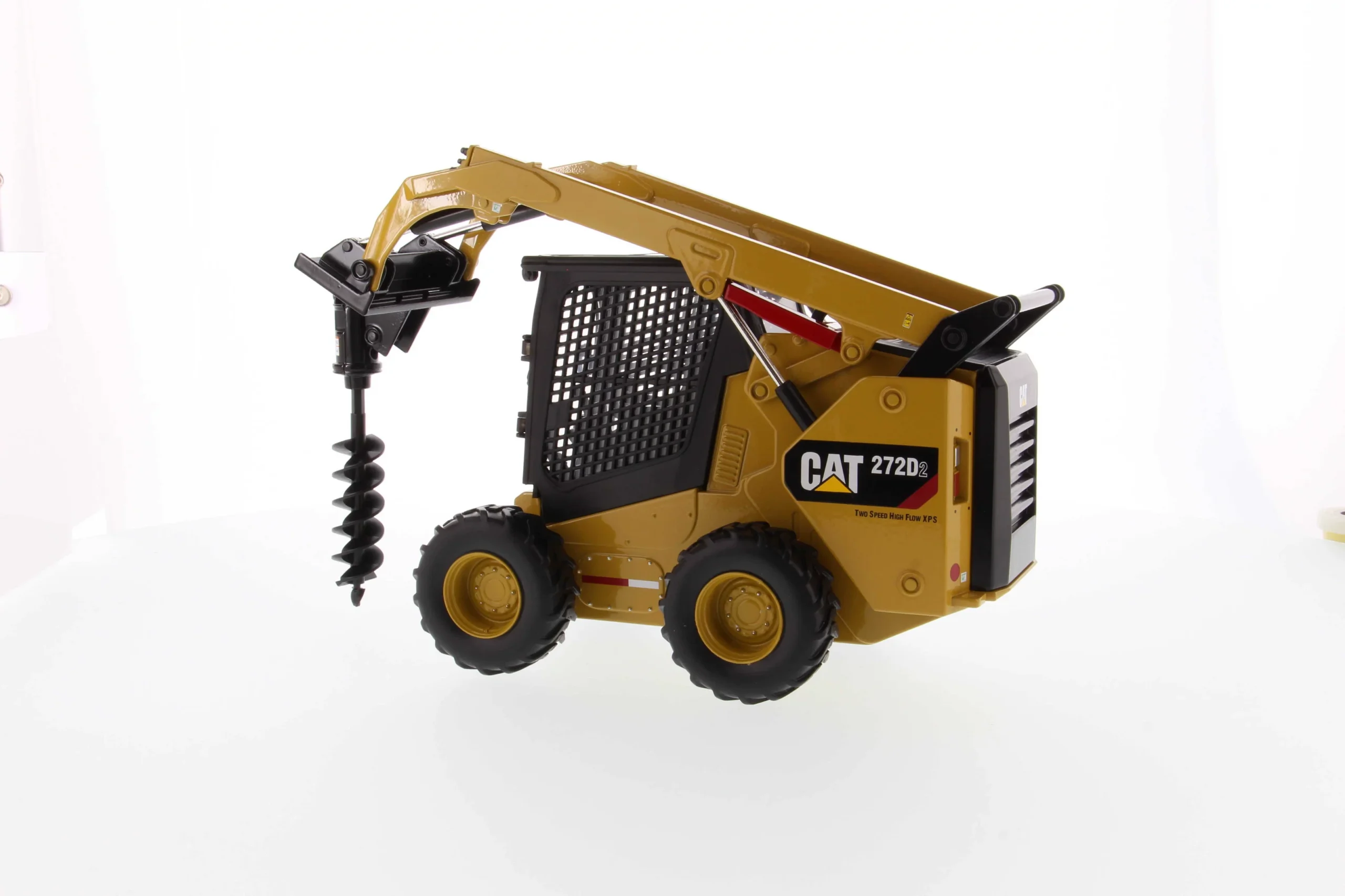 DM 1:16 CAT 272D2 Caterpillar Skid Steer Loader Excavator Multifunctional Alloy Engineering Vehicle Model 85602 - 图片 4