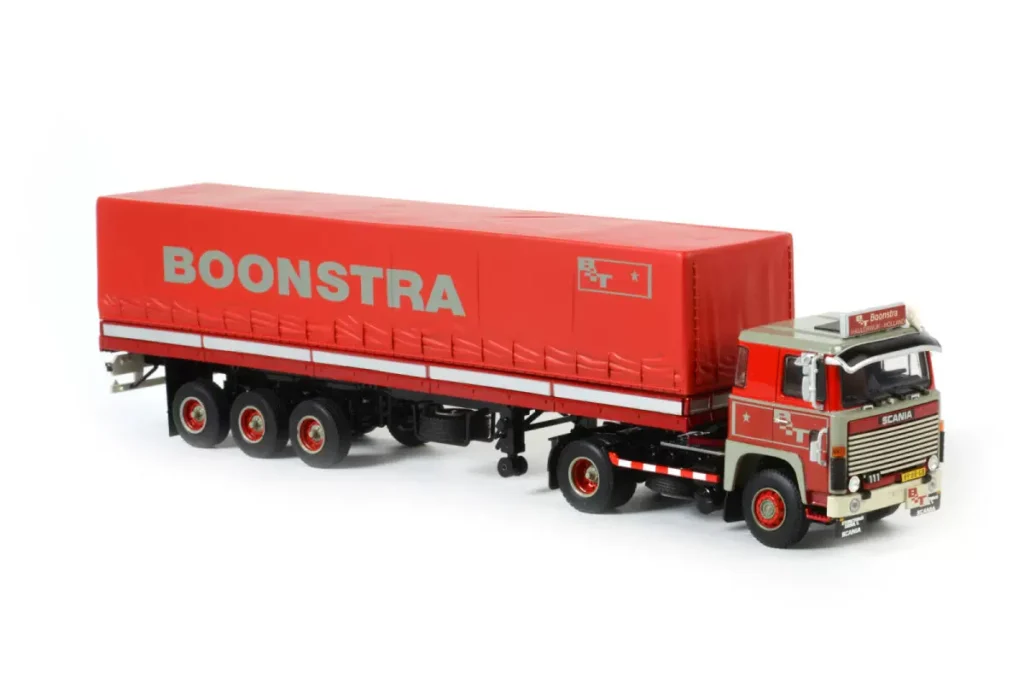 WSI 1:50 SCANIA 1 4X2 CLASSIC 3AXLE Scania Container Truck Model 06-1054