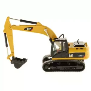 DM 1:87 Cat Caterpillar 320D L Hydraulic Excavator Model Alloy Model Simulation Original 85262