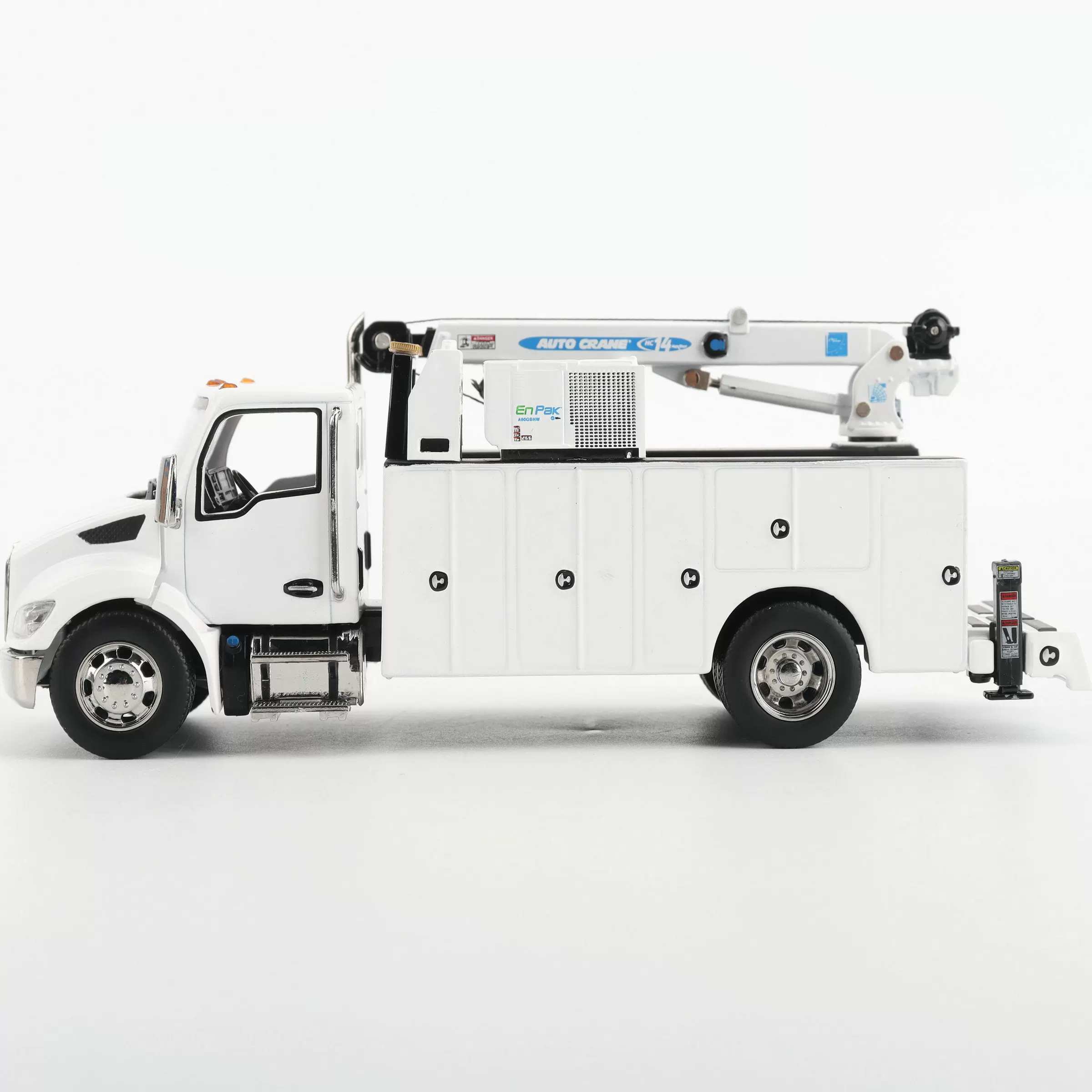 DM 1:50 Kenworth T380 Auto-Crane Kenworth Crane Engineering Vehicle Model 71212 - 图片 2