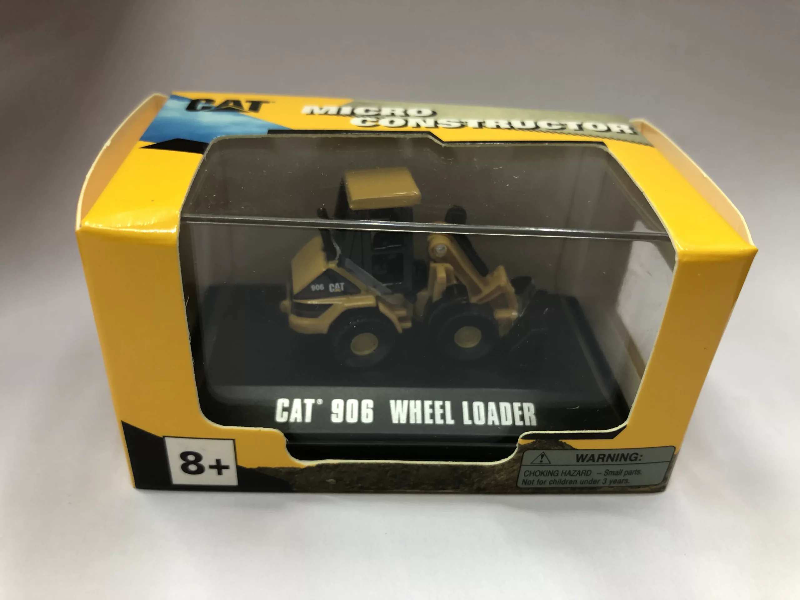 DM 1:100 CAT 906 Caterpillar Loader Forklift Alloy Engineering Vehicle Model 85972DB - 图片 1