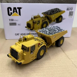 DM 1:50 CAT AD45 Caterpillar Underground Articulated Truck Alloy Engineering Vehicle Model 85717 - 图片 3
