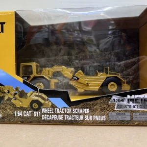 DM 1:64 CAT 611 Caterpillar Shovel Truck Transport Truck Alloy Tipper Dump Truck Model 85695 - 图片 3
