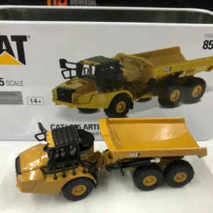 DM 1:125 CAT 745 Caterpillar Articulated Dump Truck Alloy Engineering Truck Model 85548
