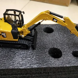 DM 1:50 CAT 309 CR Mini Caterpillar excavator alloy model simulation engineering vehicle 85592