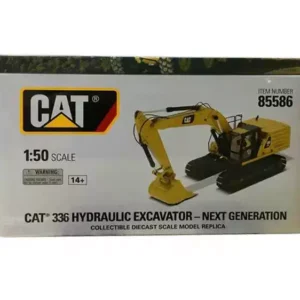 DM 1:50 CAT 336 Intelligent Excavator Model Engineering Vehicle Model Alloy Toy Model 85586 - 图片 4