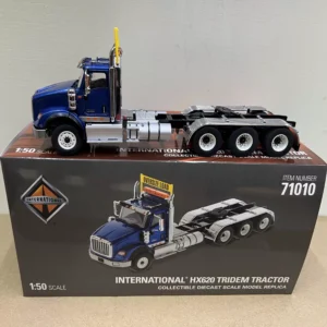 DM 1:50 INTERNATIONAL HX620 International Truck Tractor Triaxial American Edition Tow Truck Model 71010