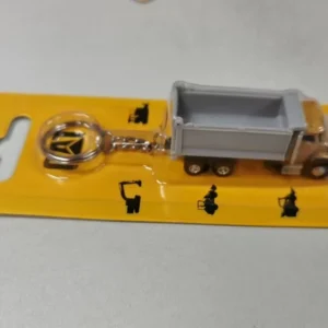 DM CAT 0X Key Ring Caterpillar Dump Truck Construction Vehicle Model Keychain Ornament 85998 - 图片 2