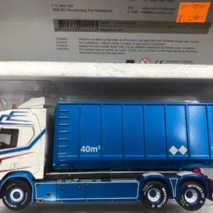 WSI 1??50SCANIA R CR20H 6X2 Scania truck mud head car alloy model 01-2914 - 图片 4