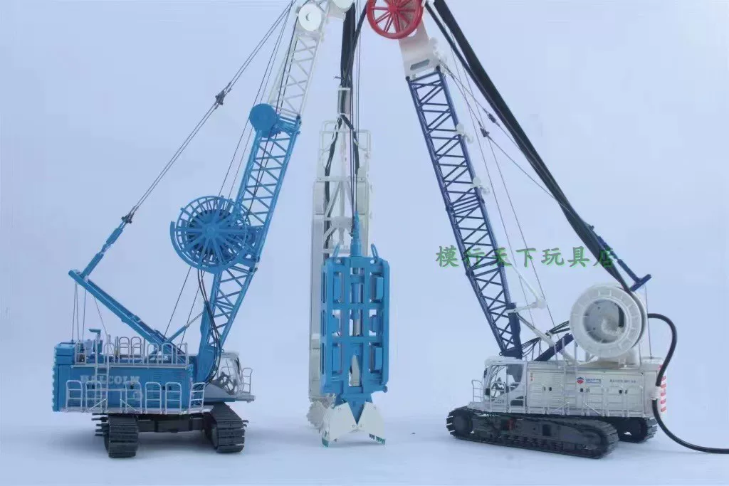 BYMO1:50Bauer Bao 'e MC96 Crane Double-wheel groove milling machine BC35 Continuous wall HDS-T Grab Bucket Model