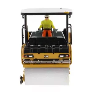 DM 1??50 CAT CB-13 Road Roller Pavement Compactor Alloy Engineering Model Toy Model 85594 - 图片 2