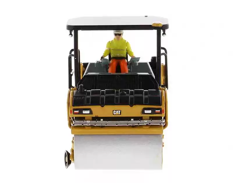 DM 1??50 CAT CB-13 Road Roller Pavement Compactor Alloy Engineering Model Toy Model 85594