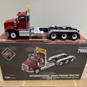 DM 1:50 INTERNATIONAL HX620 International Truck Tractor Triaxial American Edition Tow Truck Model 71008