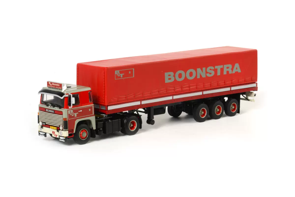 WSI 1:50 SCANIA 1 4X2 CLASSIC 3AXLE Scania Container Truck Model 06-1054 - 图片 1