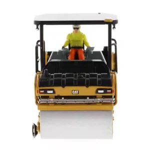 DM 1??50 CAT CB-13 Road Roller Pavement Compactor Alloy Engineering Model Toy Model 85594 - 图片 1