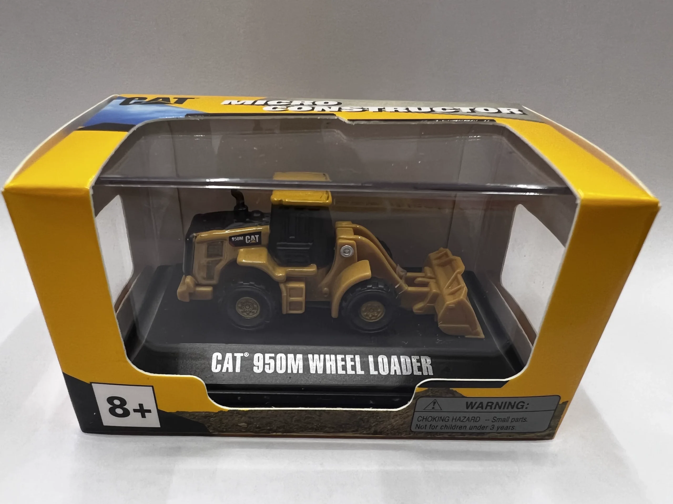 DM 1:100 CAT 950M Caterpillar Loader Forklift Alloy Engineering Vehicle Model 85983DB - 图片 1
