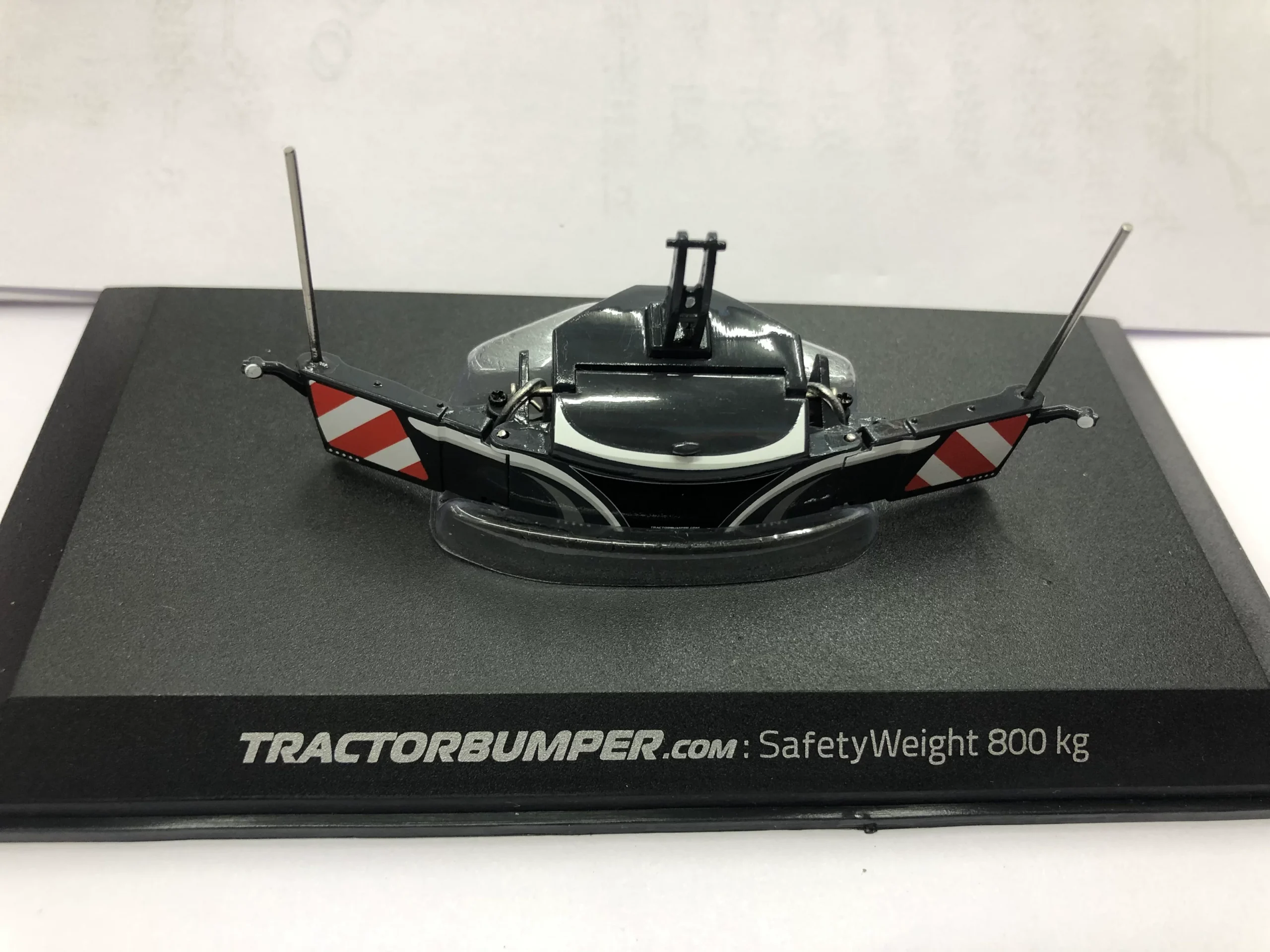 UH 1:32 SAFETYWEIGHT 800kg Front Tractor Bumper Weight Grey Alloy Model 5348 - 图片 1