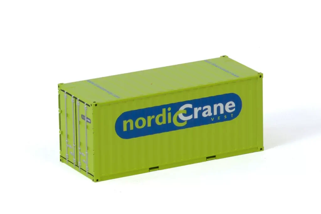 WSI 1??50 NORDIC CRANE; 20 FT CONTAINER Container Model 01-3158
