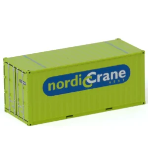WSI 1??50 NORDIC CRANE; 20 FT CONTAINER Container Model 01-3158