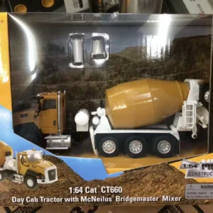 DM 1:64 CT660 ConcreteMixer Caterpillar concrete mixer engineering model 85632 - 图片 2